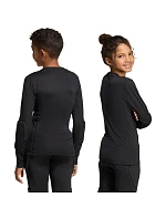 Dětské brankářské tričko Adidas s dlouhým rukávem, černé KA1678