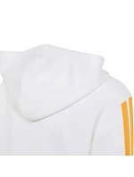 Adidas Real Madrid Dětská mikina s kapucí bílá KG2953 Adidas Real Madrid Dětská mikina s kapucí bílá KG2953