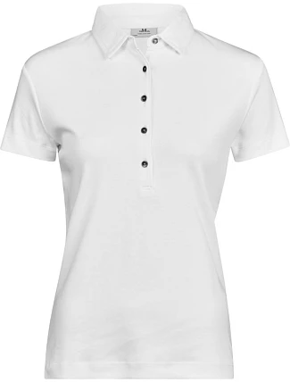 Tee Jays TJ 1441 Dámské polo z pima bavlny 18.1441 white Tee Jays TJ 1441 Dámské polo z pima bavlny 18.1441 white