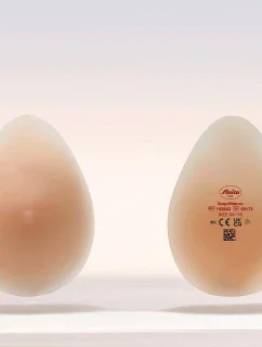 SequiNature silikonová část. epitéza kapkovitý tvar 1028X2 sand - Anita Care