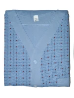 Pánské rozepínací pyžamo Gucio dł/r M-2XL Pánské rozepínací pyžamo Gucio dł/r M-2XL