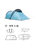 Kempingový stan - Nils Camp NC6003 North Peak Kempingový stan - Nils Camp NC6003 North Peak