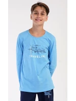 Dětské pyžamo dlouhé Letadlo