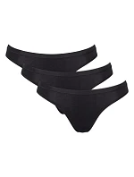 SLOGGI GO DAILY COTTON - Mini kalhotky 3 ks z kartáčované organické bavlny Sloggi