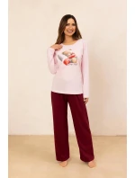 Pyžamo Regina 728 long/r 2XL Z25/26 dámské