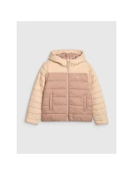 Dívčí péřová bunda se syntetickou výplní 4F 4FJRAW25TDJAF0771-83S Dívčí péřová bunda se syntetickou výplní 4F 4FJRAW25TDJAF0771-83S