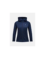 Dámská mikina Peak Performance Rider Essentials Zip Hood - blue shadow/blue shadow velikost: m
