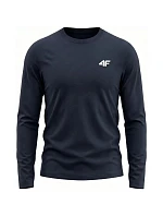 Pánské tričko 4F Longsleeve M611 navy blue 4FWMM00TLONM611 31S pánské