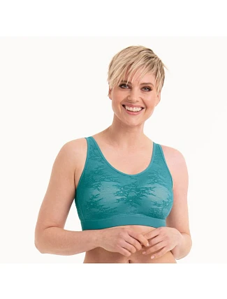 Essential Lace pooperační braletka s pěnovou výztuží 4700X light smaragd - Anita Care Essential Lace pooperační braletka s pěnovou výztuží 4700X light smaragd - Anita Care
