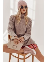 Dámské Tenisky Big Star Vysoké Zateplené Růžové EE274113