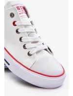 Big Star nízké pánské bílé tenisky T174102