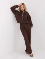 Mikina SM BL A1562.33 tmavě hnědá