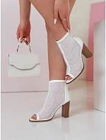 Dámské boty na poště NETTOWA white FashionStreet ZY0736