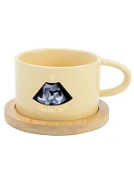 Personalizovaný keramický hrníček "MAKRONKA" s ultrazvukem
