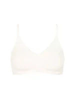 Dámská podprsenka GO Daily Cotton Soft bra - WHITE - bílá 00GZ - SLOGGI