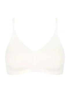 Dámská podprsenka GO Daily Cotton Soft bra - WHITE - bílá 00GZ - SLOGGI