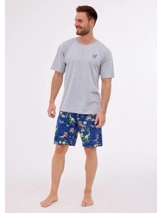 Cornette 326/272 Dinosaur 2 pyžamo pánské 3XL-5XL Cornette 326/272 Dinosaur 2 pyžamo pánské 3XL-5XL