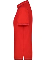 Daiber JN 568 Dámské žerzejové elastické polo 02.0568 red/white Daiber JN 568 Dámské žerzejové elastické polo 02.0568 red/white