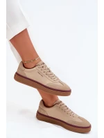 Dámské Kožené Tenisky Daniel Lopez Just Dare SS2D4007 Béžové
