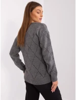 LC SW A10 jumper 1.19P tmavě šedá