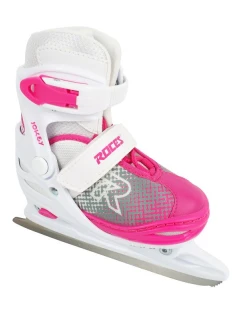 Brusle Roces Jokey Ice X bílo-růžové 450746 001