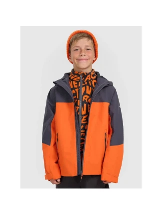 Chlapecká přechodná bunda 3v1 s membránou 5000 4F 4FJRAW25TTJAM1014-70S Chlapecká přechodná bunda 3v1 s membránou 5000 4F 4FJRAW25TTJAM1014-70S