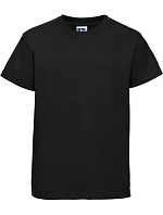 Russell Athletic 180B Dětské tričko z těžké bavlny "Authentic" 10.180B black
