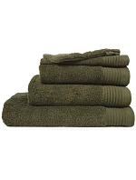 The One Towelling Deluxe 50 Ručník "Deluxe" 48.1015 olive green The One Towelling Deluxe 50 Ručník "Deluxe" 48.1015 olive green