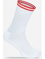 Mr. Socks L 05008 Tenisové ponožky "Premium" 88.5008 white/red