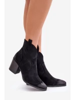 Dámské semišové teplé boty Černe Wenche