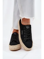 Dámské Tenisky S Pletením Lee Cooper LCW-25-44-3216 Černé