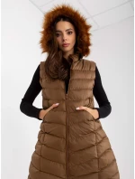 Dámská vesta RV KZ 008.00P hnědá