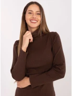 RV SK šaty A1048.83 tmavě hnědé