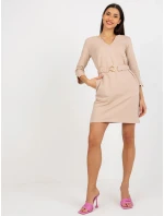 Dámské šaty TW SK BL 1011 šaty.17 béžová - FPrice