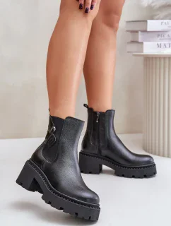 Boty na podpatku  model 202816 Step in style