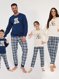 Pyžamo Cornette 115/322 Home Friends dlouhé rukávy, velikosti S–2XL