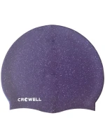 Crowell Recycling Pearl silikonová plavecká čepice fialová barva 4 Crowell Recycling Pearl silikonová plavecká čepice fialová barva 4