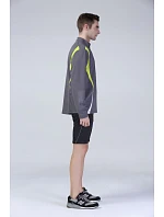 Spiro S 178X Tréninkový top s "1/4" zip s dlouhým rukávem 29.178X black/grey/white Spiro S 178X Tréninkový top s "1/4" zip s dlouhým rukávem 29.178X black/grey/white