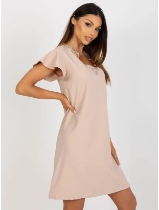 Šaty WN SK VE45.09 béžová