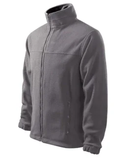 Jacket fleece pánský ocelově šedá