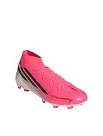 Adidas F50 Hyperfast League Mid FG fotbalové boty růžové KJ6714