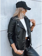 Dámská kožená bunda HAUTE VISTA black FashionStreet TY3892 Dámská kožená bunda HAUTE VISTA black FashionStreet TY3892