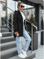 Dámská bunda parka s odepínací kapucí černá FashionStreet TY5394