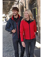 Daiber JN 1129 Dámská 2-vrstvá promo softshellová bunda 02.1129 nautic blue/navy