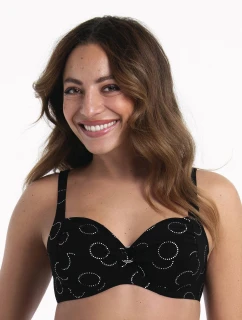 Style Elna Top Bikini - horní díl 8759-1 black - RosaFaia