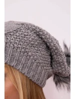 Sandra K210 fleecová čepice světle šedá Sandra K210 fleecová čepice světle šedá