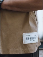 FashionStreet pánské velbloudí tričko RX5513