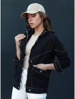 Dámská přechodná džínová bunda BERENICES černá FashionStreet TY4410