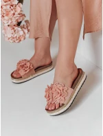 Dámské květinové žabky KWIATARIS pink FashionStreet ZY0911 Dámské květinové žabky KWIATARIS pink FashionStreet ZY0911