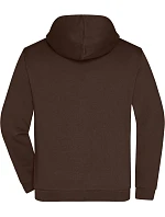 Daiber JN 756 Pánská mikina s kapucí 02.0756 brown